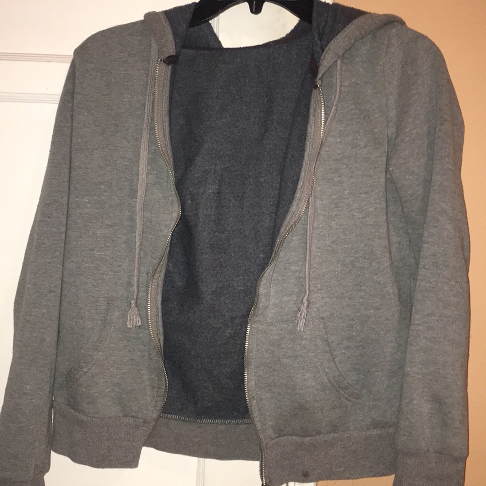 A grey cute sweater